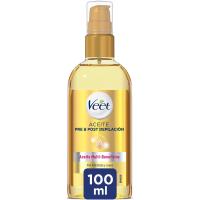 Aceite milagroso post depilatorio VEET, dosificador 100 ml