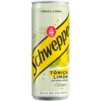 Tònica de llimona SCHWEPPES, llauna 33 cl