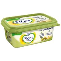 Margarina de oliva sin aceite de palma FLORA, tarrina 225 g