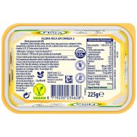 Margarina vegetal sin aceite de palma FLORA, tarrina 225 g