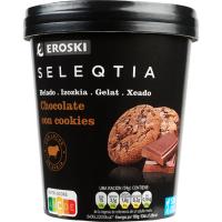 Gelat de xocolata amb cookies SELEQTIA, terrina 390 g