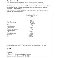 Soja texturizada sin azúcares añadidos ESGIR, bolsa 350 g