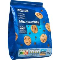 Mini cookies EROSKI, bossa 150 g