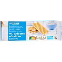 Neula de nata sense sucre EROSKI, paquet 140 g