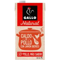 Brou de pollastre amb pernil GALLO,  1l