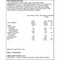 Cruapan BIMBO, paquete 380 g