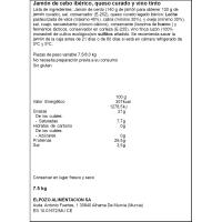 Lote jamón de cebo ibérico LEGADO SERIE ORO, 8,5 kg aprox., 1 ud