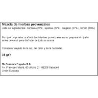 Hierba provenzales selección DUCROS, frasco 35 g