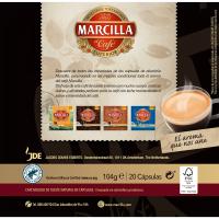 Cafè càpsules extra intens MARCILLA, caixa 20 u.