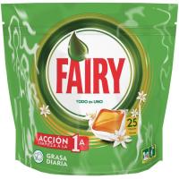 Lavavajillas máquina Fresh Naranja FAIRY, bolsa 25 dosis