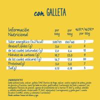 Natilles amb galeta Cuétara DANET, 2x120 g