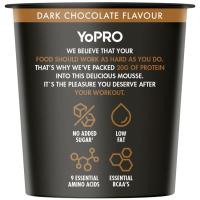 Proteína mousse de chocolate YOPRO, tarrina 200 g
