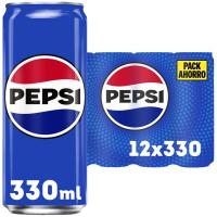 Refresc de cola PEPSI, pack 12x33 cl