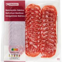 Salchichón ibérico extra EROSKI, sobre 100 g