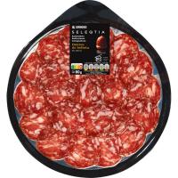 Salchichón bellota ibérico extra EROSKI SELEQTIA, sobre 80 g Salchichón bellota ibérico extra EROSKI SELEQTIA, sobre 80 g