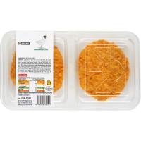 Hamburguesa de pollo crispy EROSKI, bandeja 240 g