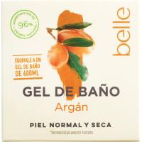 Gel de baño sólido de argán BELLE, pastilla 50 g