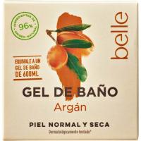 Gel de baño sólido de argán BELLE, pastilla 50 g