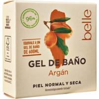 Gel de baño sólido de argán BELLE, pastilla 50 g