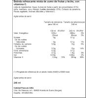 Lacto suc sabor tropical PASCUAL Bifrutas, ampolla 240 ml