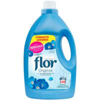 Suavizante original azul FLOR, garrafa 139 dosis