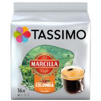 Café Colombia TASSIMO MARCILLA, caja 16 monidosis