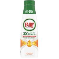 Lavavajillas máquina gel antiolor FAIRY, botella 50 dosis