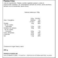 Patates surt xlb RUFFLES, bossa 265 g