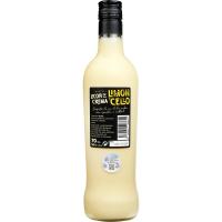 Licor de crema limoncello CASTALI, botella 70 cl