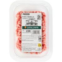 Preparat de porc-vedella burger meat EROSKI, safata 250 g