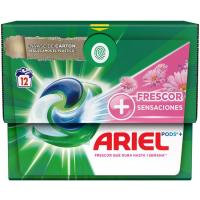 Detergent càpsules Sensacions ARIEL, caixa 12 dosi