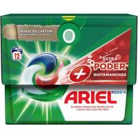 Detergent en càpsules ARIEL EXTRA PODER OXI, caixa 12 dosi