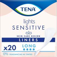 Protegeslip incontinencia long TENA LIGHTS, paquete 20 uds