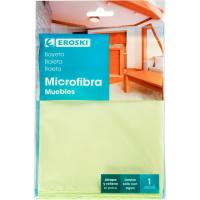 Baieta microfibra per a mobles EROSKI, pack 1 ud