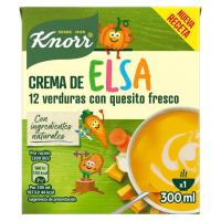 Crema de verduras Elsa KNORR, brik 300 ml
