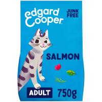 Aliment de salmó gat adult EDGARD&COOPER, paquet 750 g