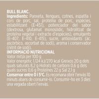 Bull blanc loncheado EL REBOST DE L`AVI 100 g