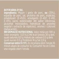 Botifarra d`ou loncheada EL REBOST DE L`AVI 100 g