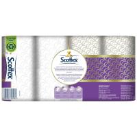 Papel higiénico acolchado SCOTTEX, paquete 8 rollos