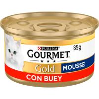 Aliment de bou per a gat gourmet Gold, llauna 85 g