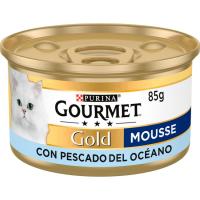 Aliment de peix blanc gourmet Gold, llauna 85 g
