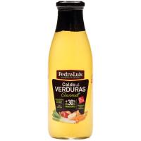 Caldo de verduras PEDRO LUIS SELECCIÓN GOURMET, botella 750 ml