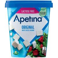 Dados de queso apetina sin lactosa ARLA, tarrina 200 g