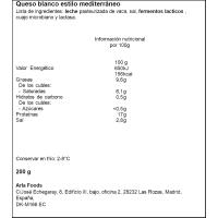Dados de queso apetina sin lactosa ARLA, tarrina 200 g