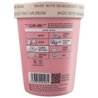 Helado vegano de avellana PINK ALBATROSS, 480 ml