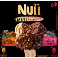 Mini assortit caramel+xoco.negre c/nabius NUII, 6x55 ml