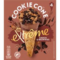 Gelat cookie brownie EXTREME, 4x110 ml