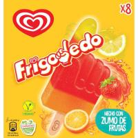 Helado FRIGO DEDO, pack 8x64 ml