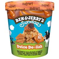 Helado dulce de leche BEN & JERRY'S, tarrina 427 ml