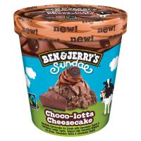 Helado choco-lotta cheesecake BEN & JERRY'S, tarrina 427 ml